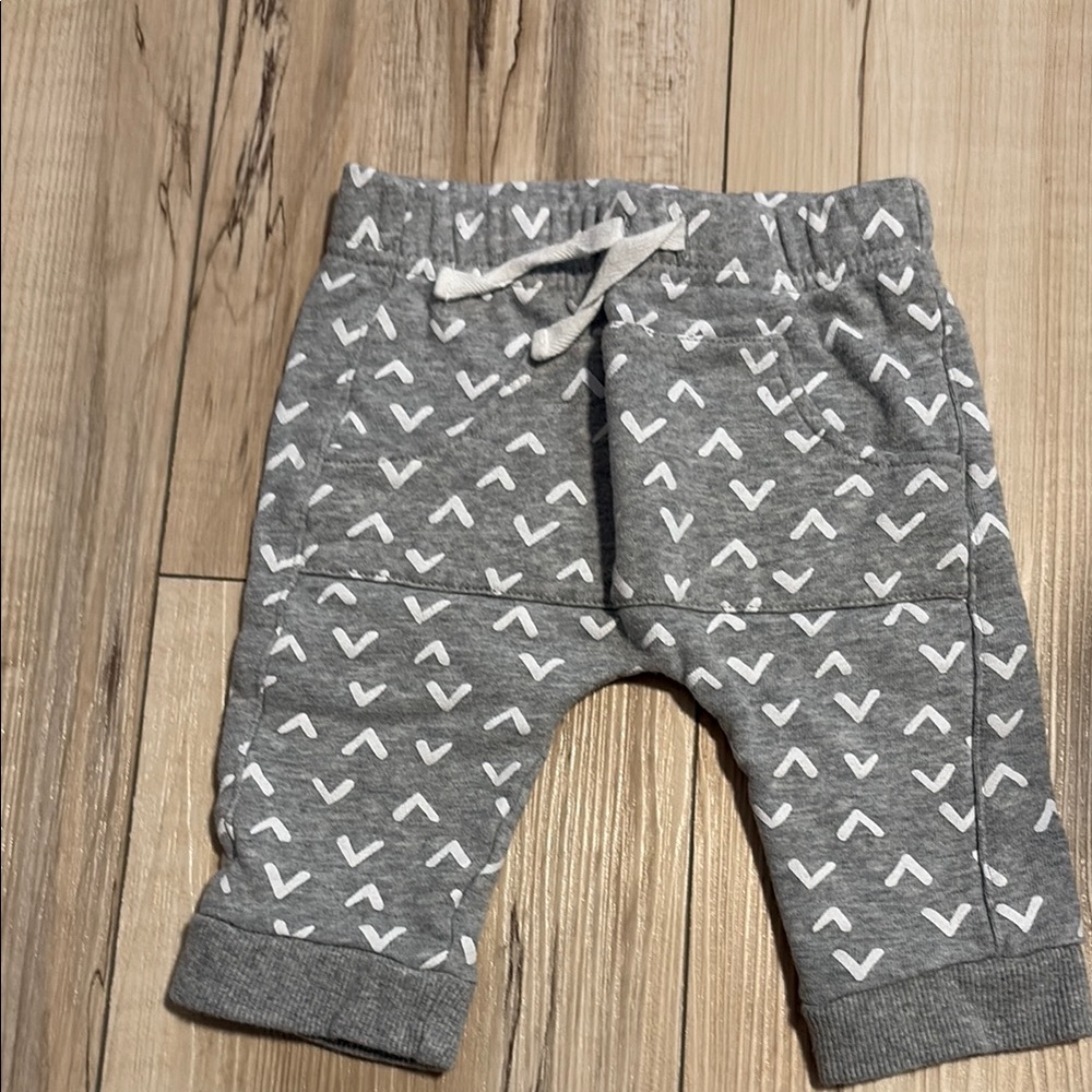 EUC Indigo Baby Jogger Pants 3-6m